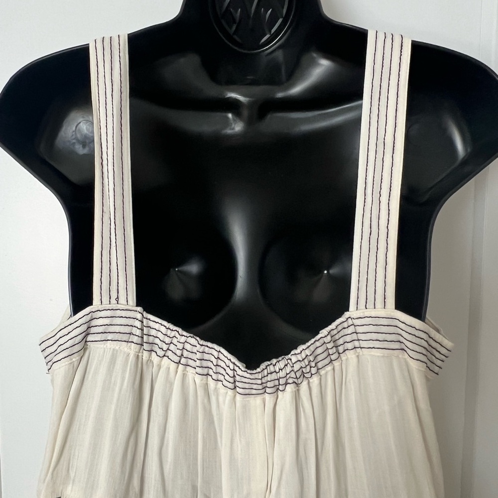 Old Navy Cream Maxi Dress - Picture 4 of 5